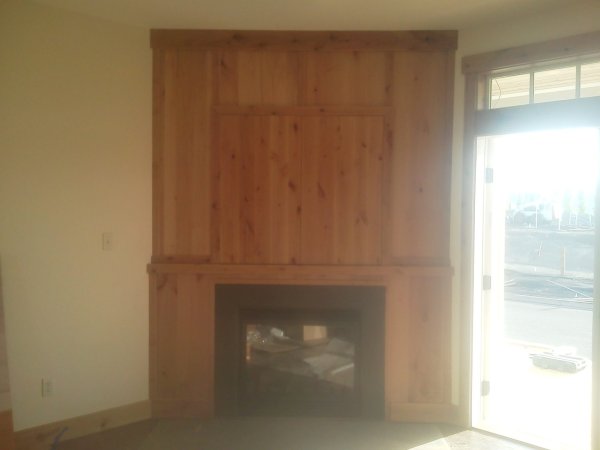 Stunning Fireplace Transformation - Built-in Furniture by Lake Chelan Stairs